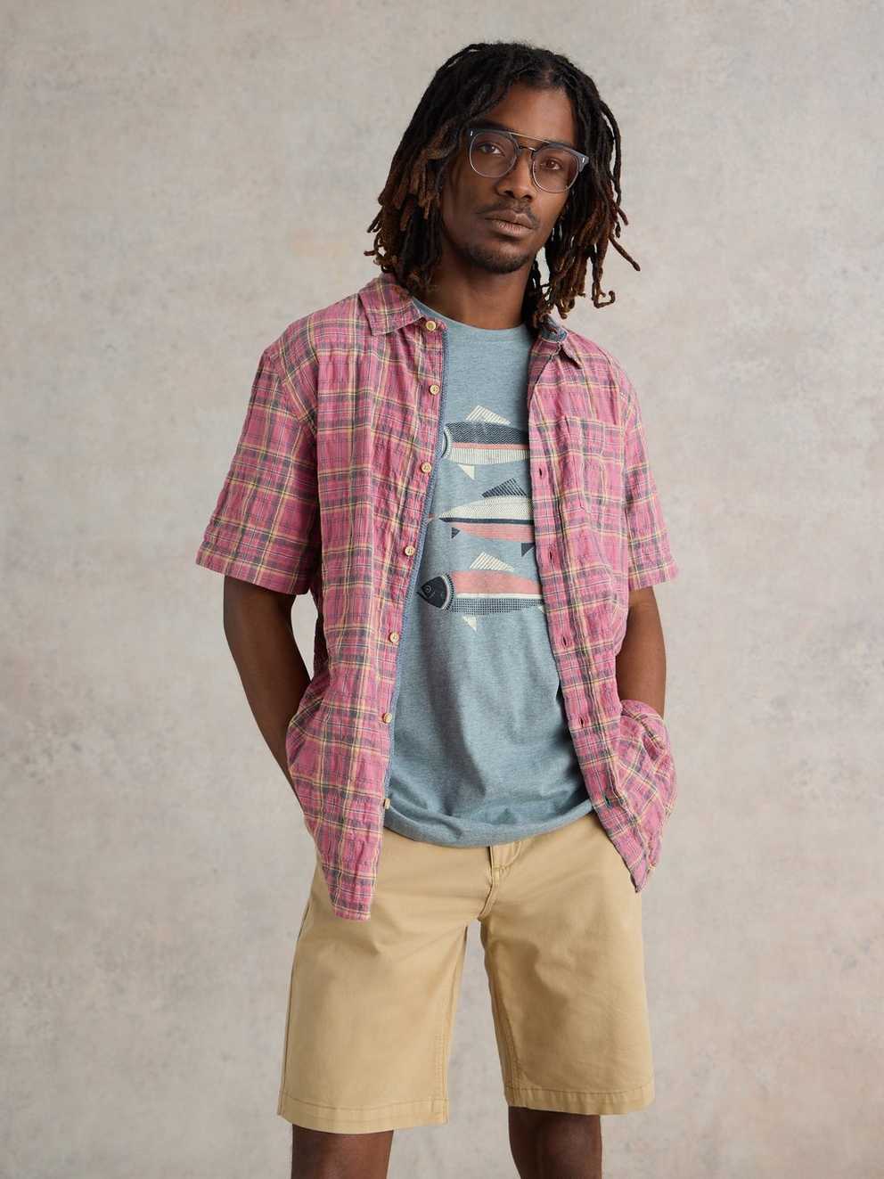 Madras Check SS Shirt