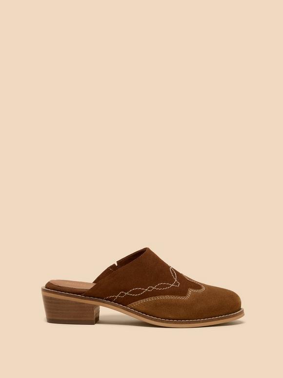 Wallflower Suede Mule