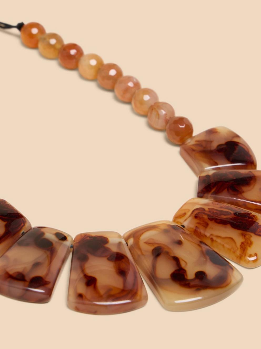 Eve Resin Statement Necklace