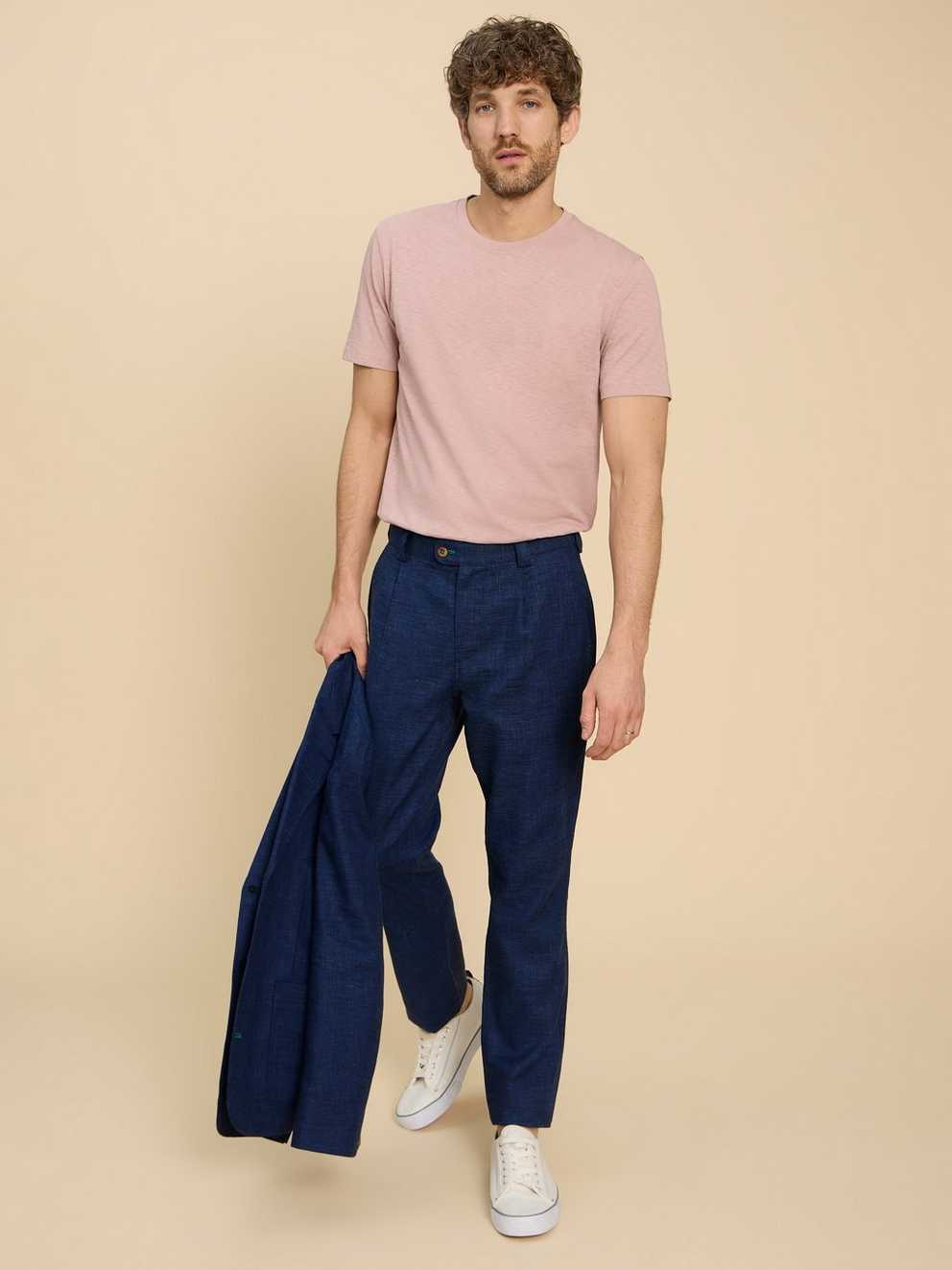 Linen Blend Trouser