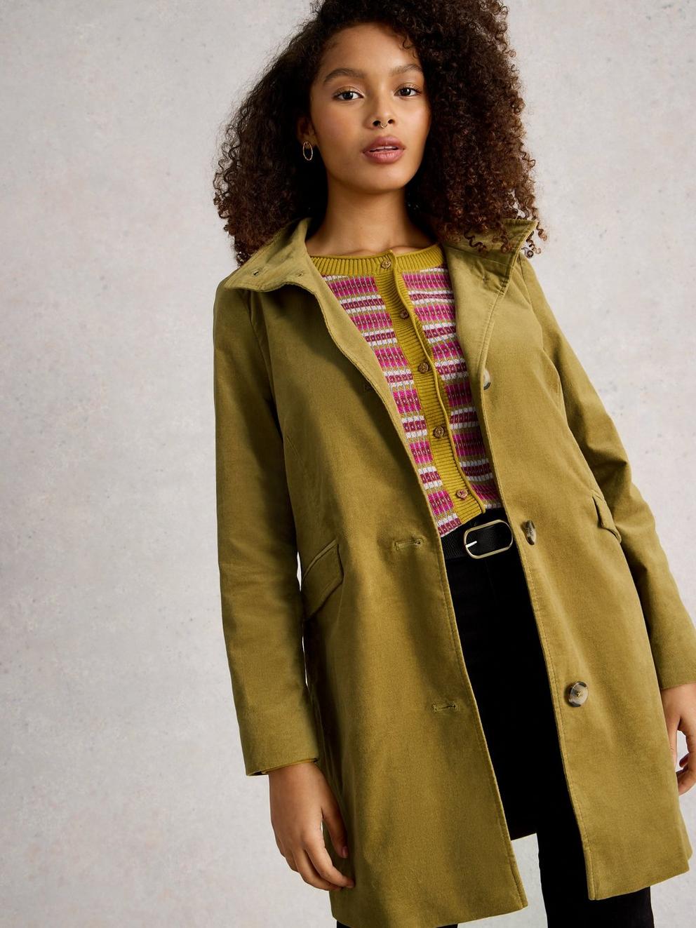 Karla Velvet Coat