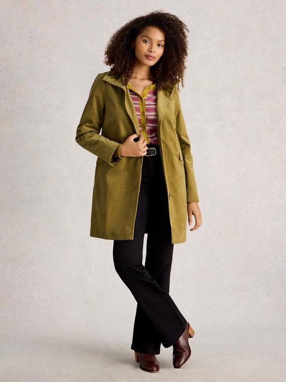 Karla Velvet Coat