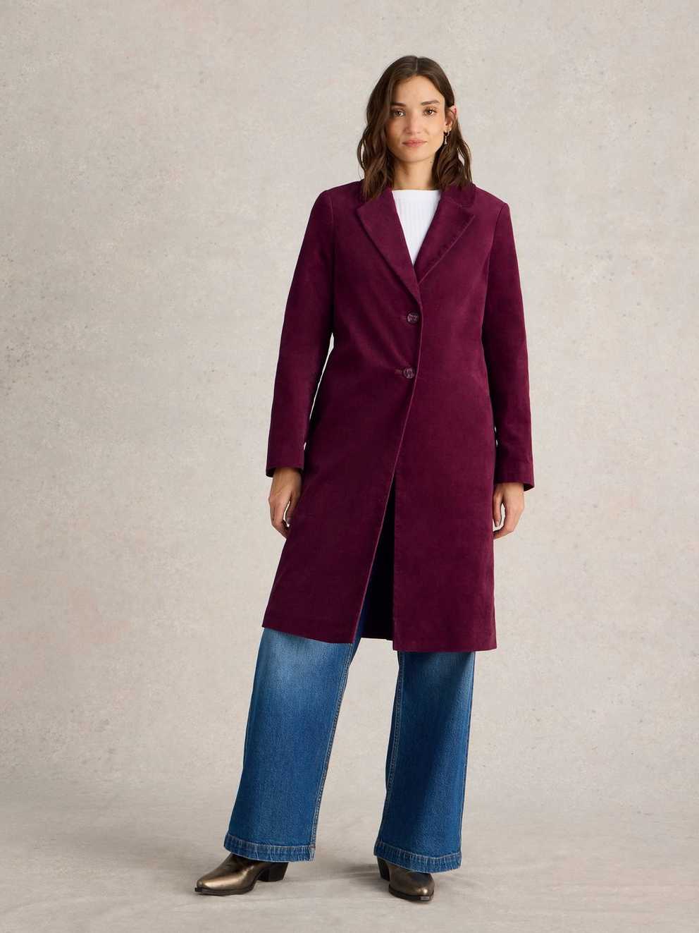 Kamila Velvet Coat