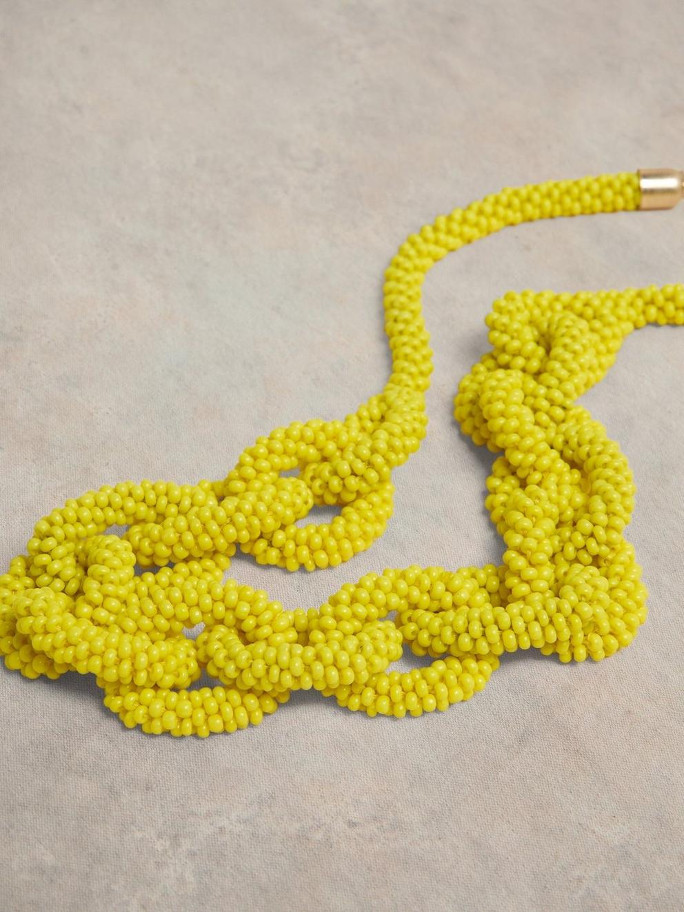 Fine Bead Link Necklace