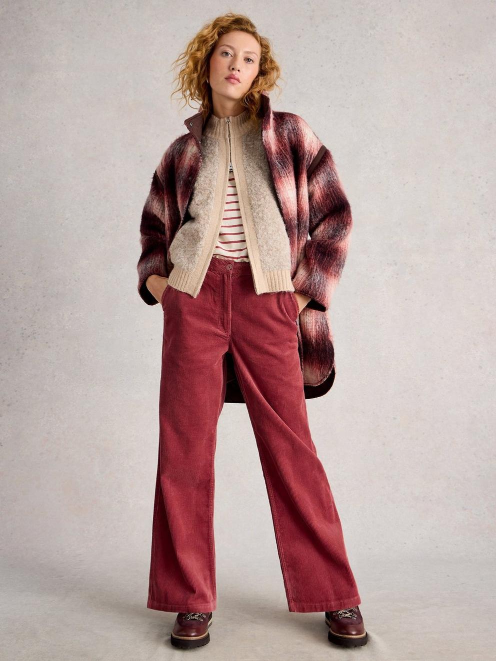 Belle Cord Wide Leg Trouser