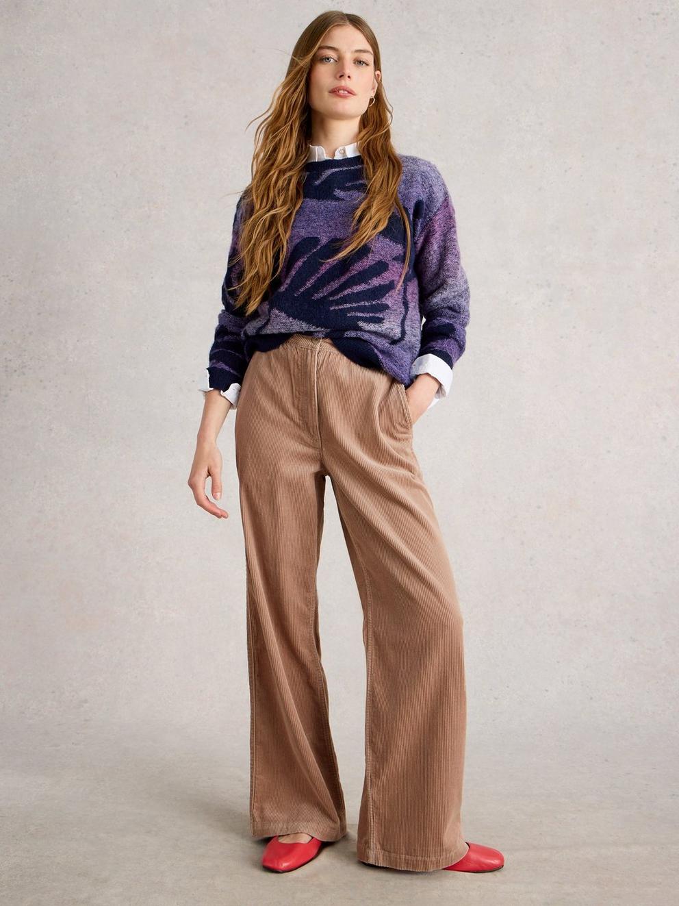 Belle Cord Wide Leg Trouser