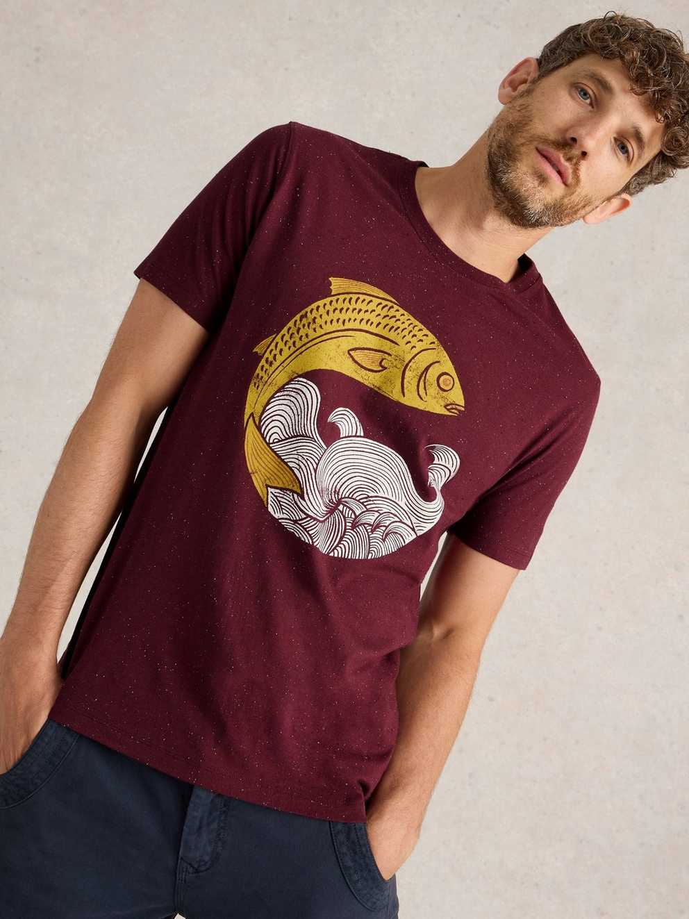 Gone Fishing Graphic Tee