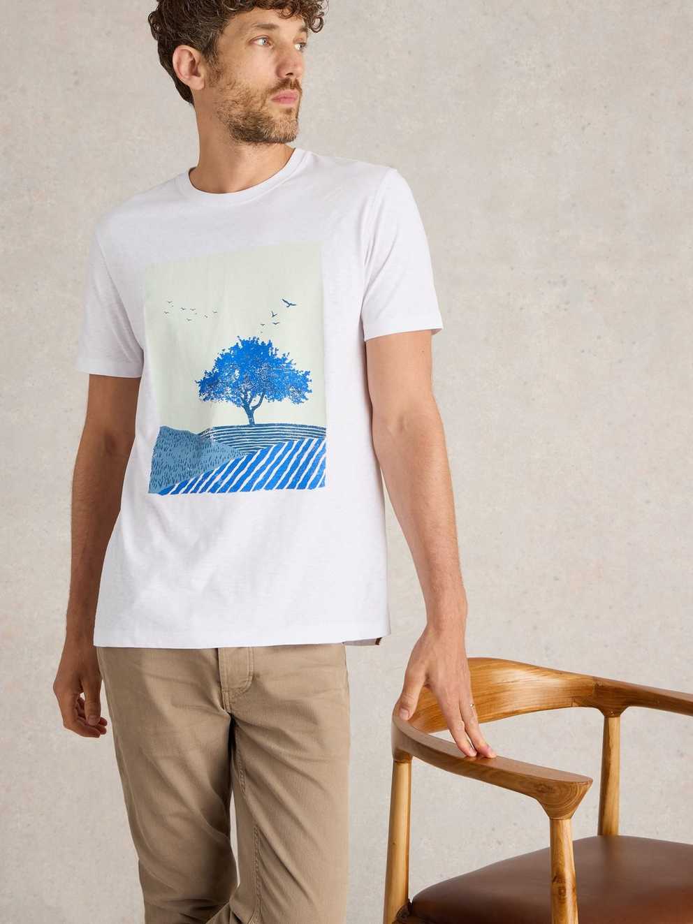 Indigo Tree Graphic Tee