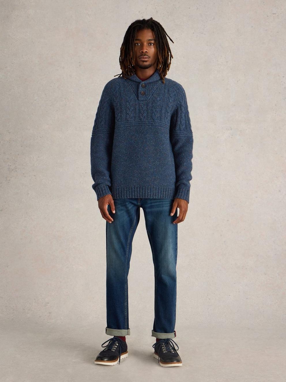 Berkley Shawl Neck Jumper