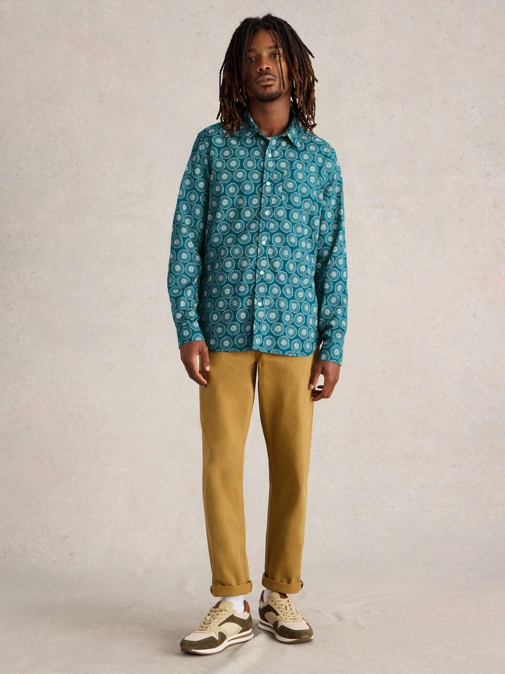 Sprig Spot Printed Shirt