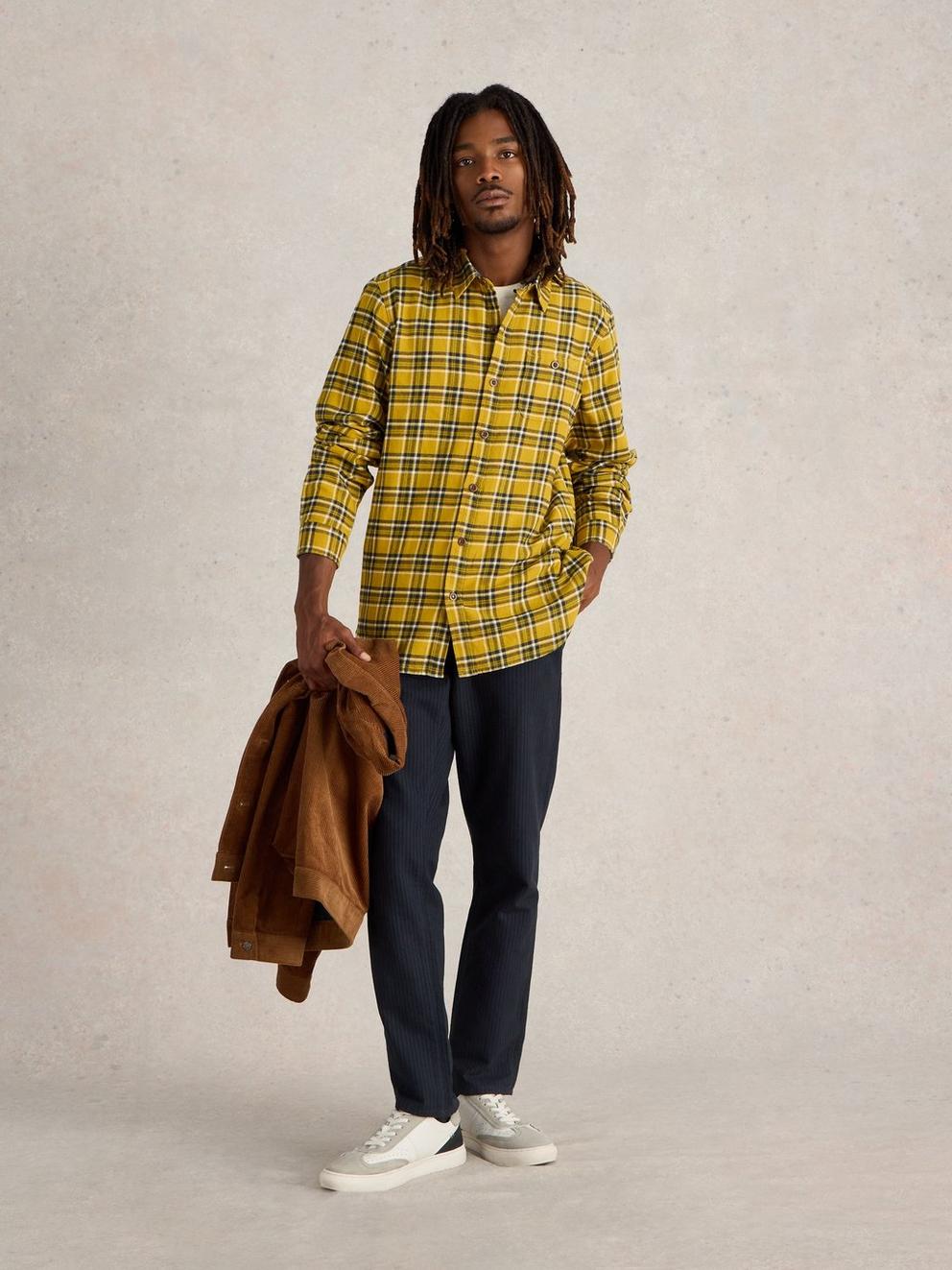 Wallace Brushed Check Shirt