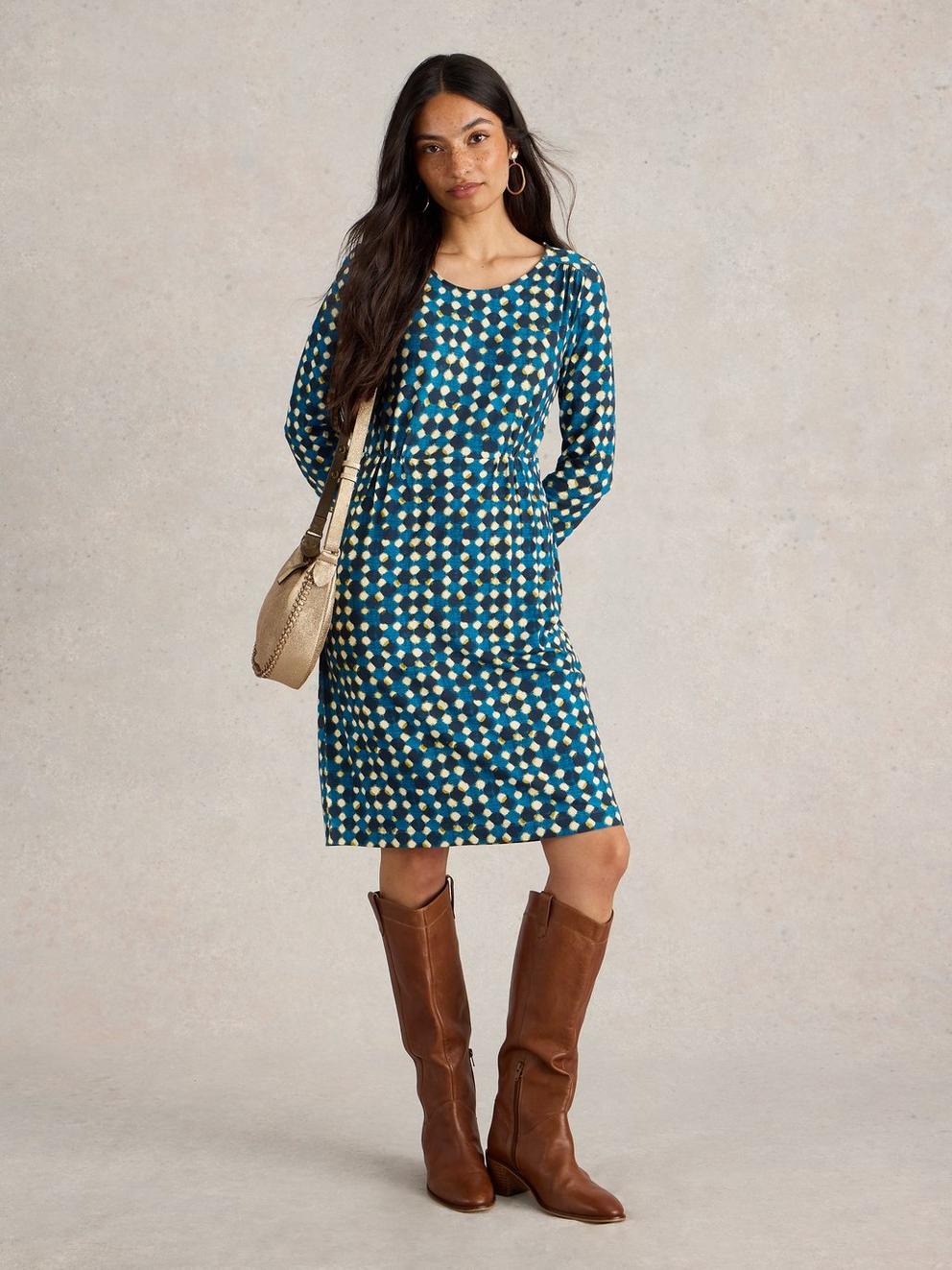 Tallie Jersey Printed Dress