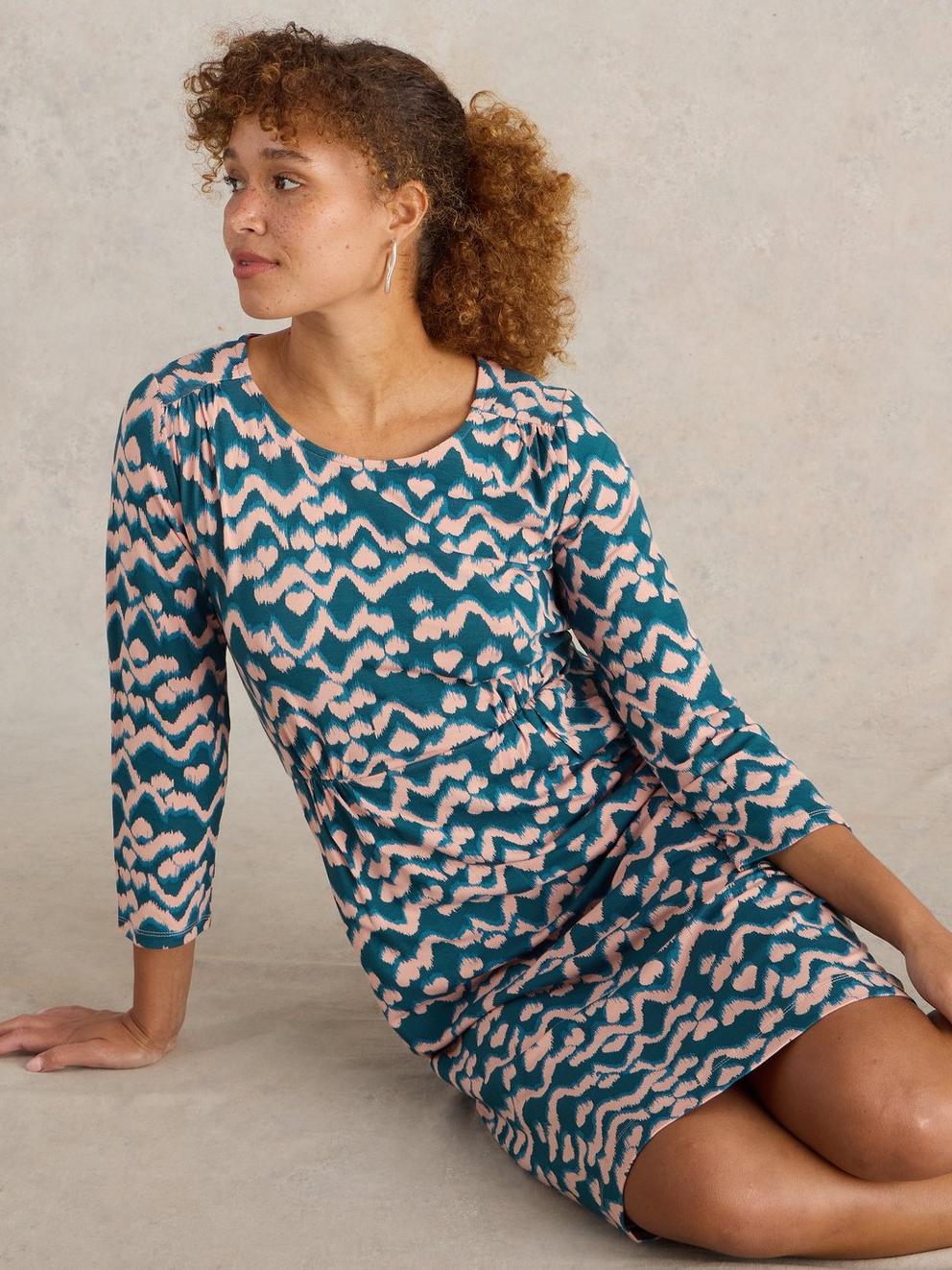 Tallie Jersey Printed Dress