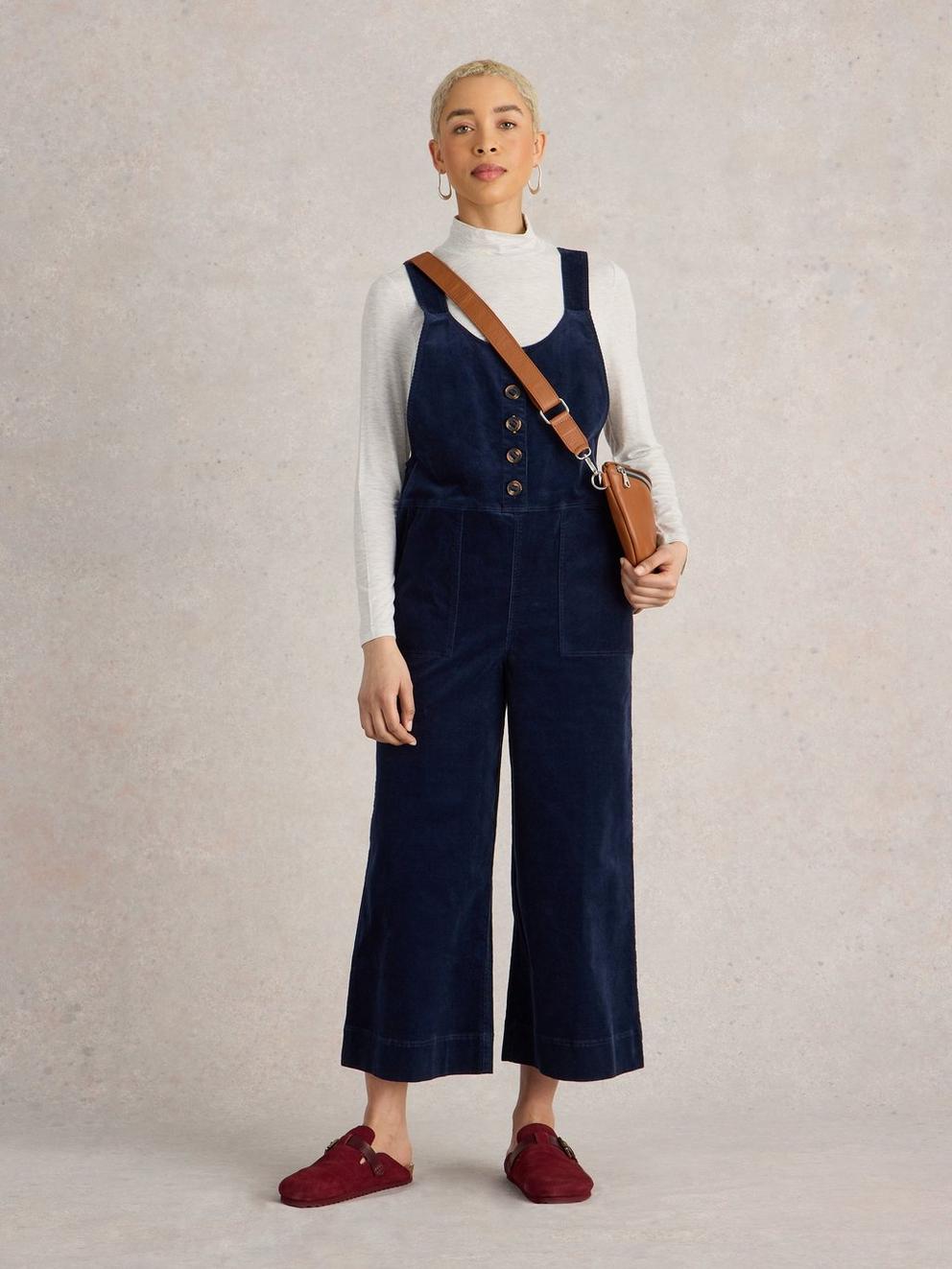 Viola Cord Dungaree