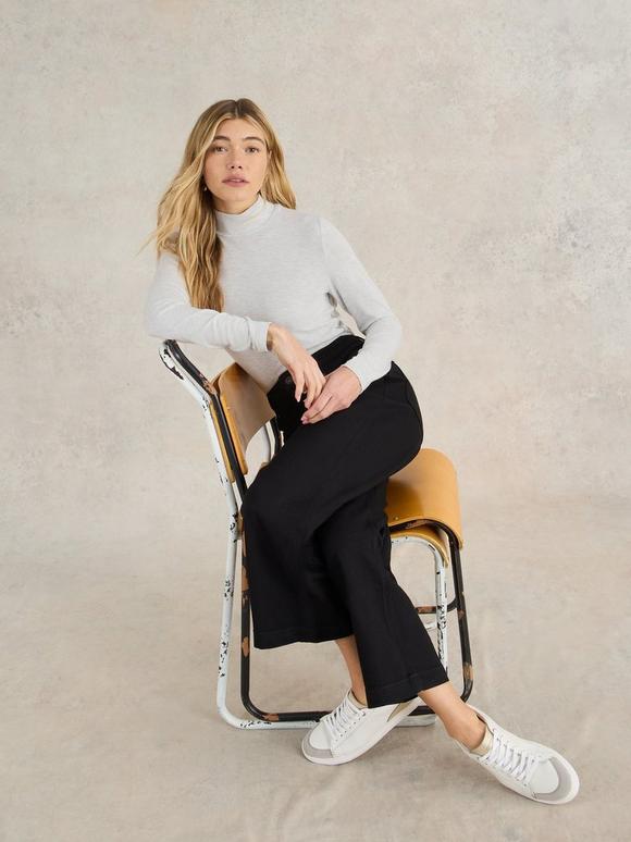 CAMILLE HIGH NECK TEE