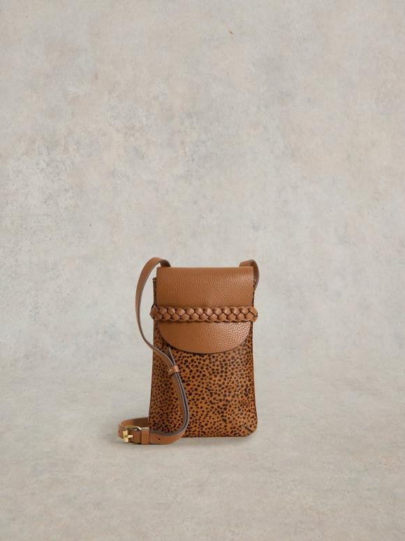 Clemmy Leather Phone Bag