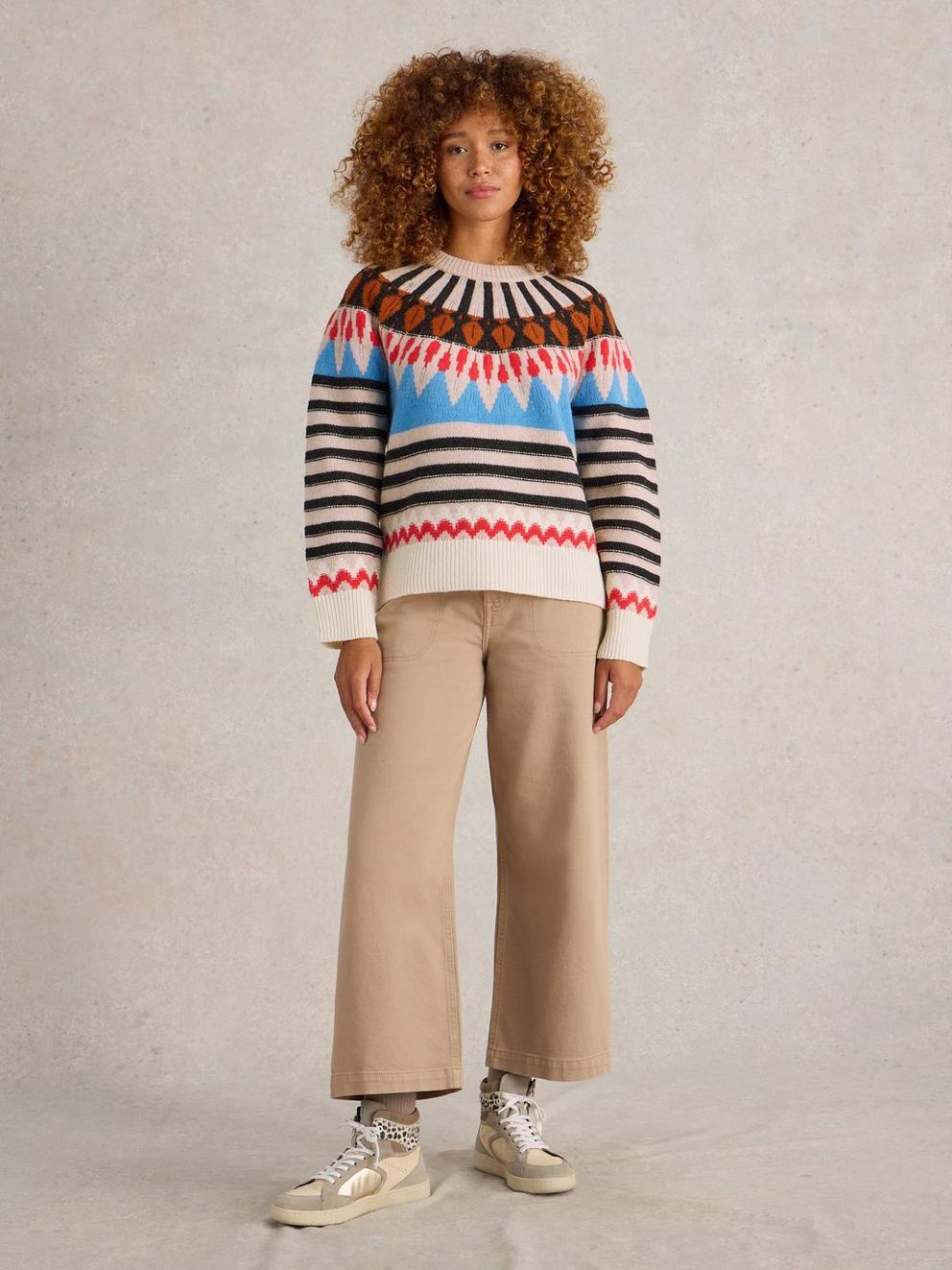 ALLIE FAIRISLE WOOL JUMPER