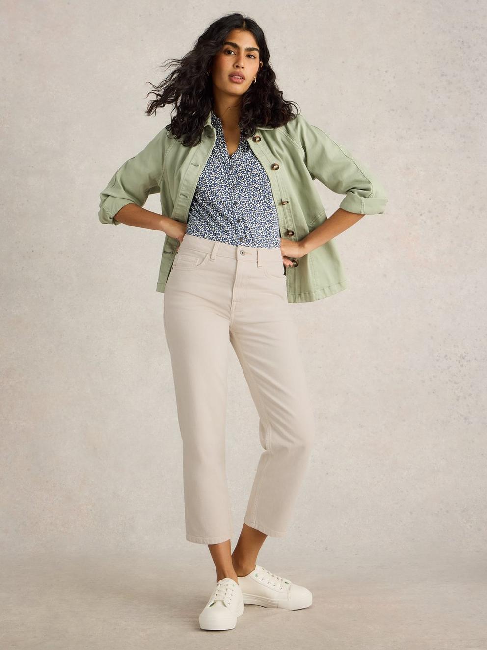 Charlie Straight Crop Jean