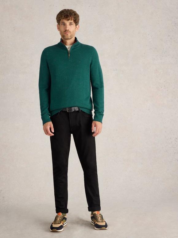 Merino Wool Funnel Neck Nep