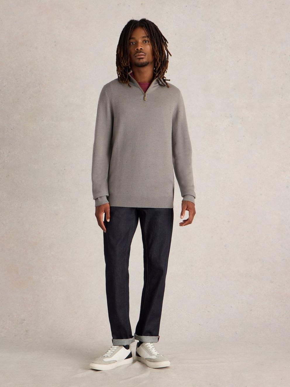 Merino Wool Funnel Neck Nep