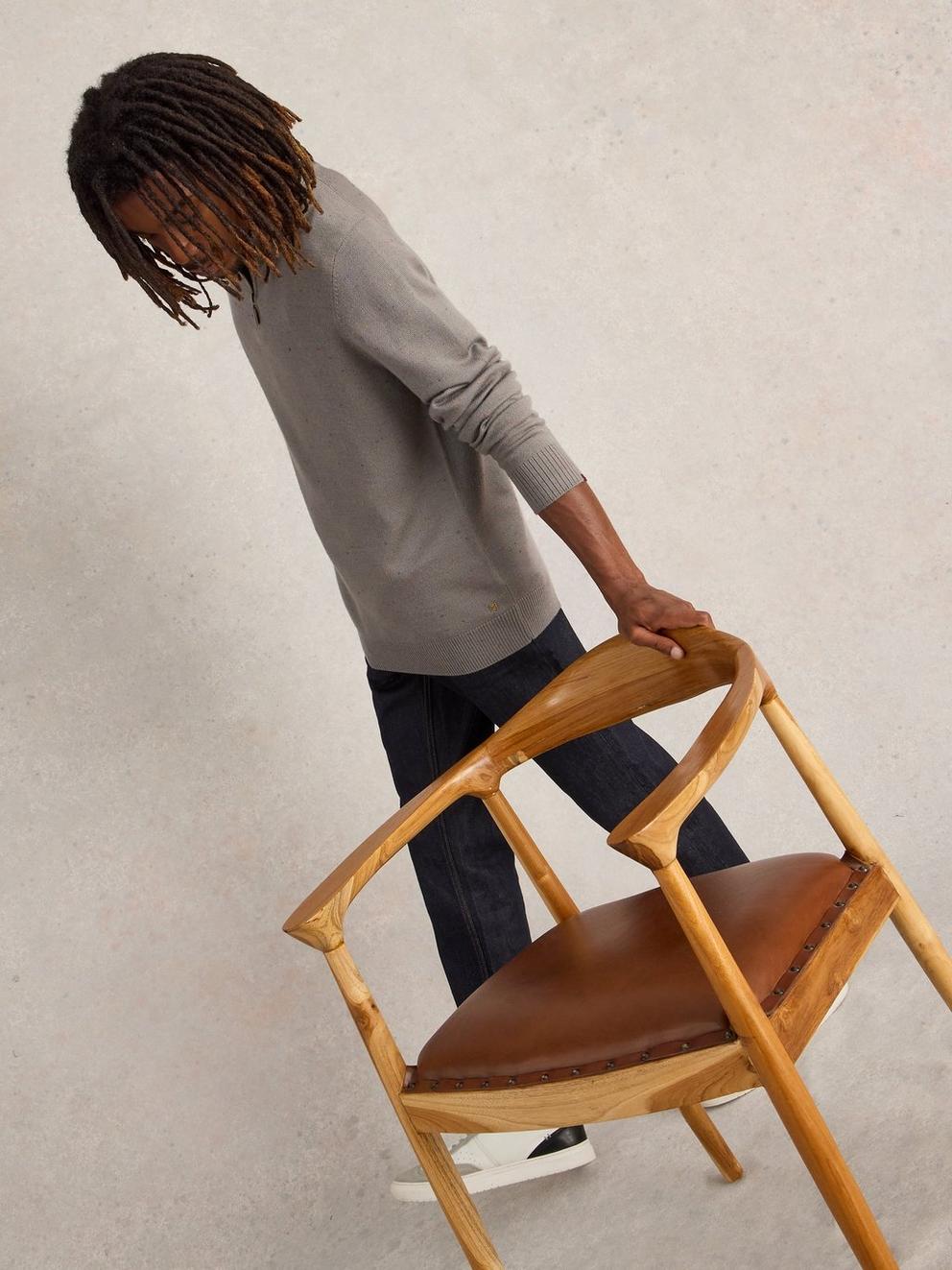 Merino Wool Funnel Neck Nep