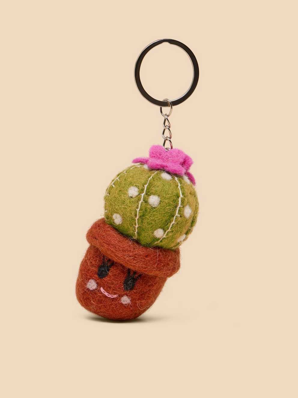 Cactus Keyring