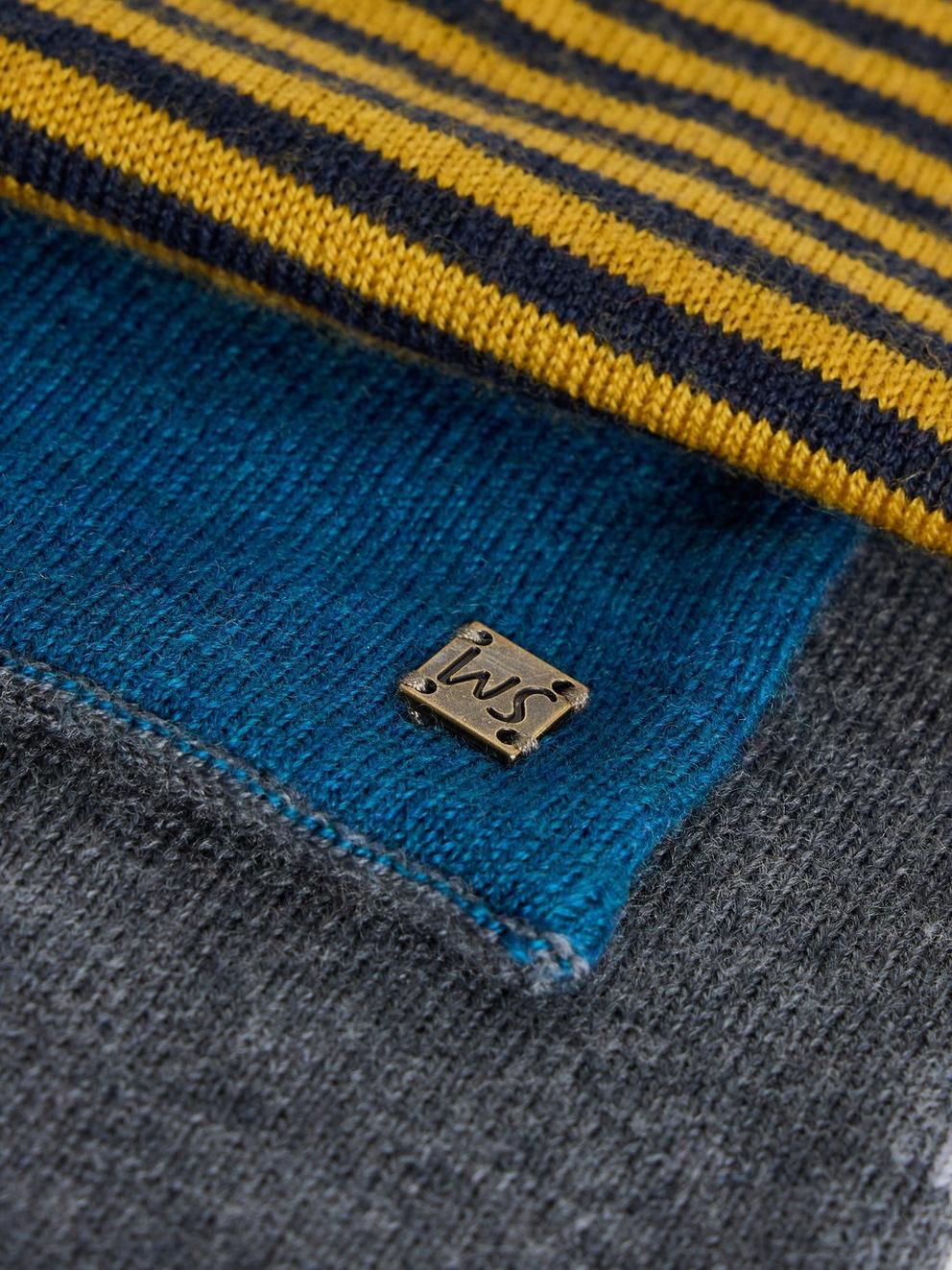 Hotchpotch Merino Scarf
