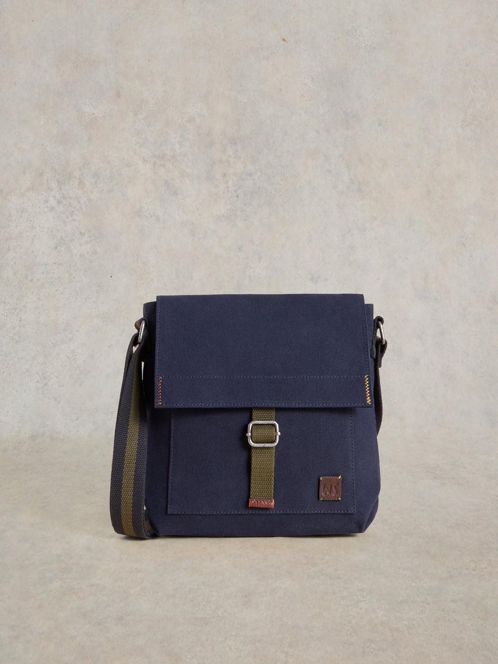 Teddy Canvas Crossbody Bag