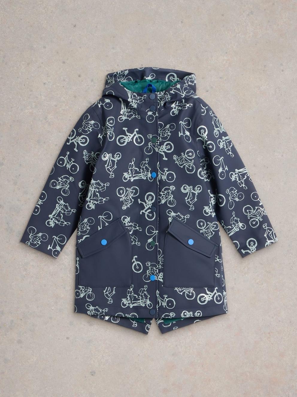 Bike Printed Raincoat