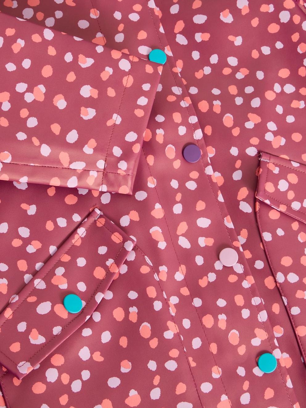 Spot Printed Raincoat