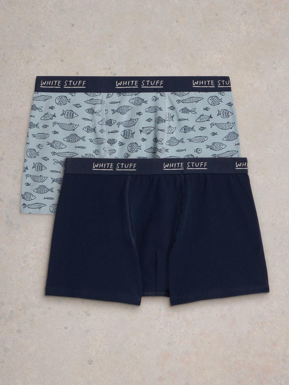 2pack Boxers  Plain  Print