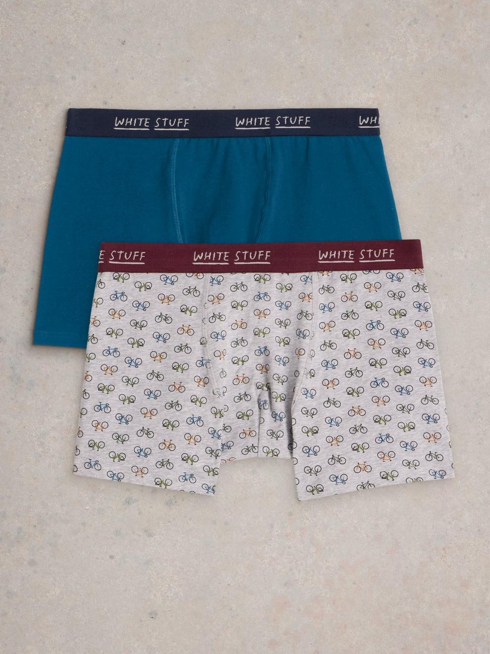 2pack Boxers  Plain  Print