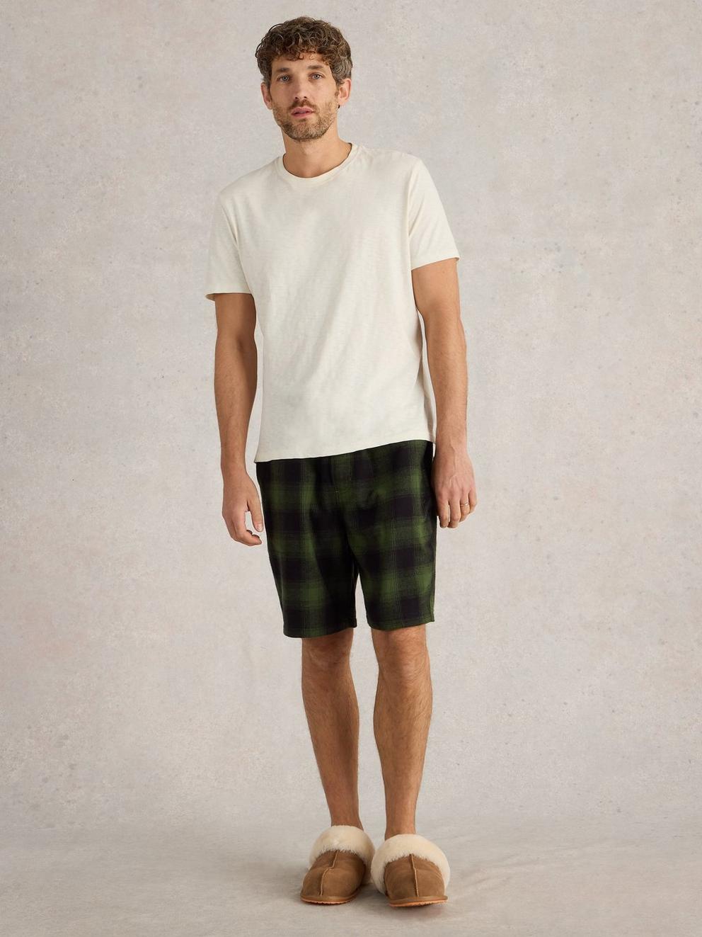 Moorland Flannel PJ Short