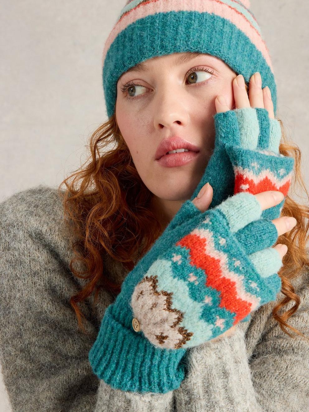 Zig Zag Flip Mitt