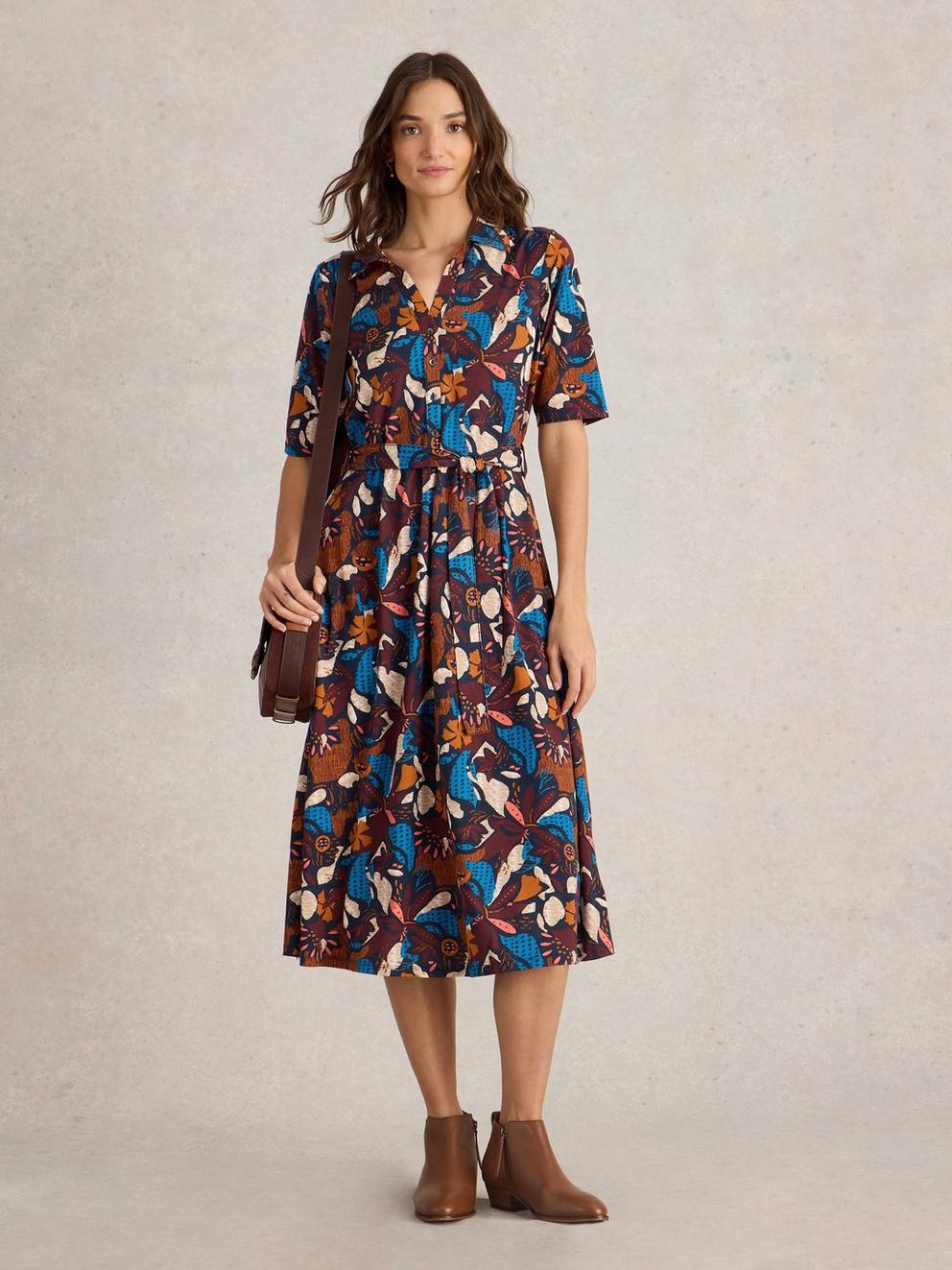 Ava Jersey Midi Dress