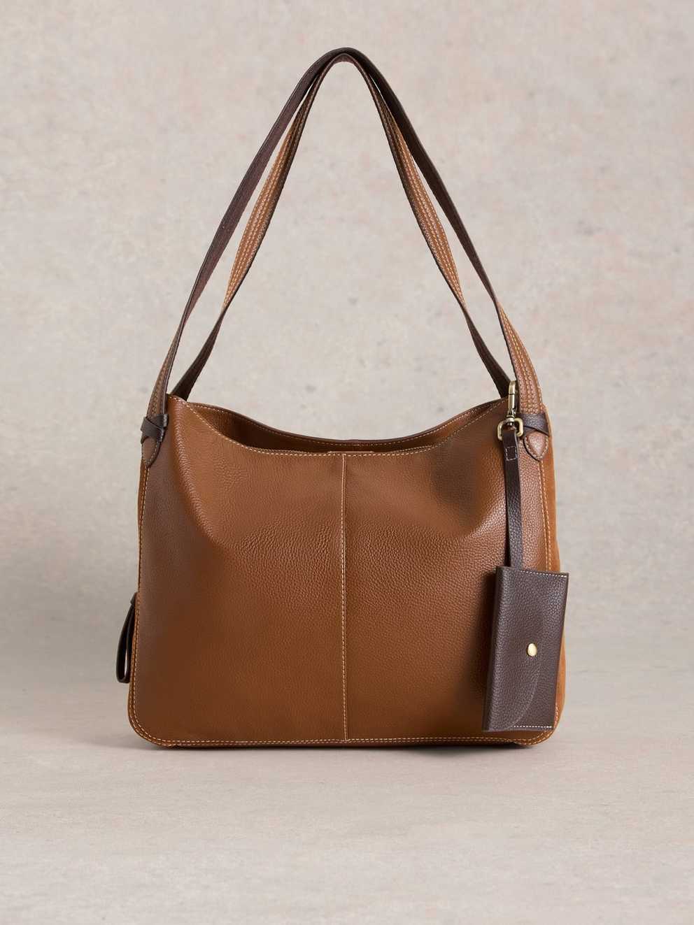 Hettie Leather Zip Tote