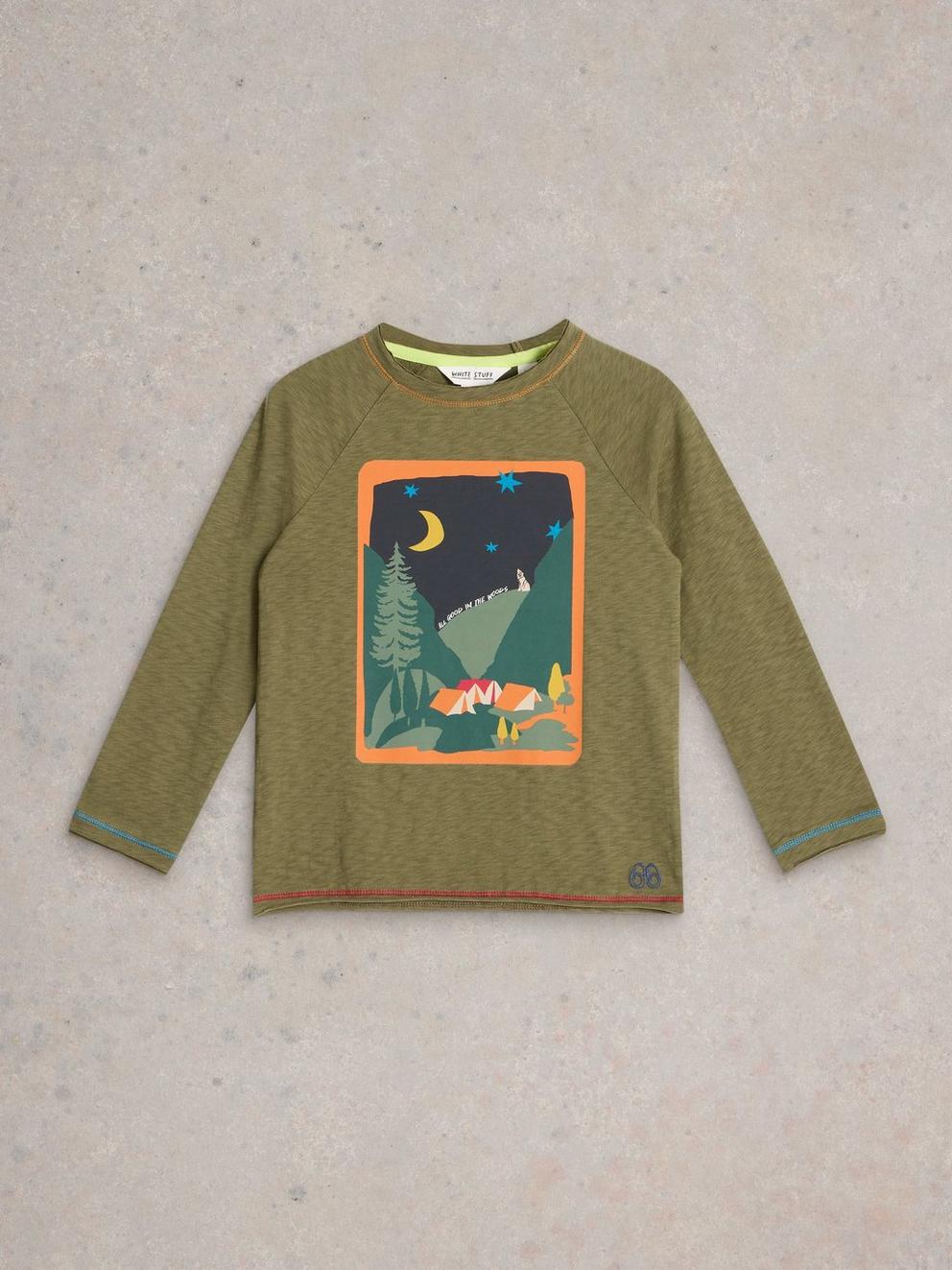LS Wolf in Woods Graphic Tee