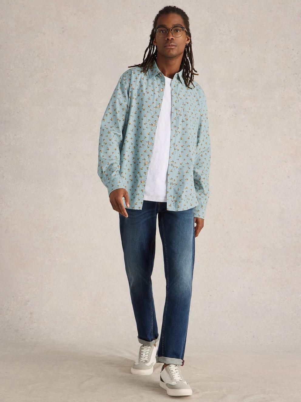 Origami Printed Shirt