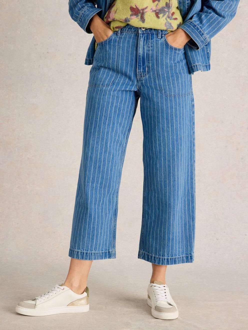 Tia Crop Wide Leg Jean