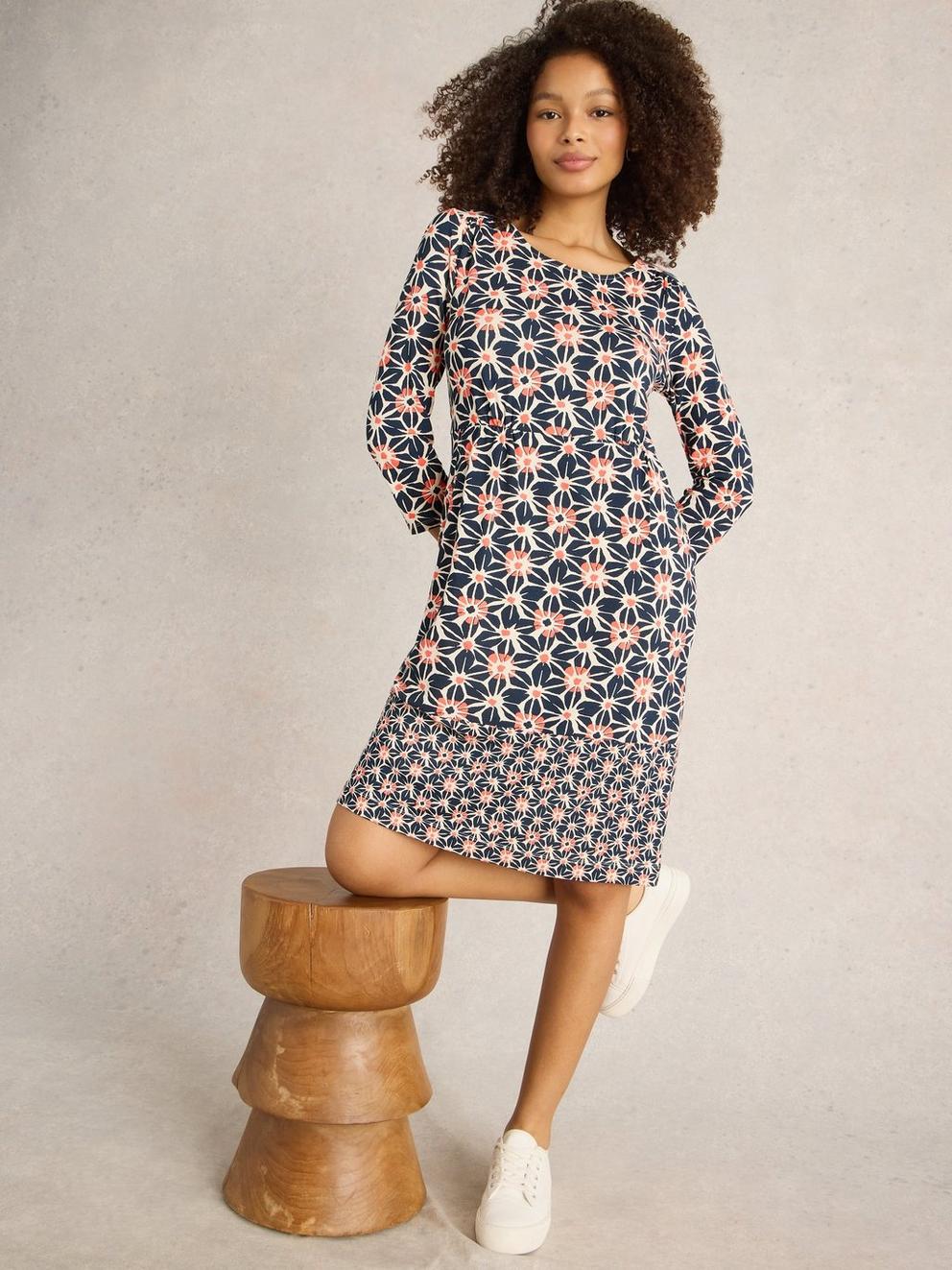 Tallie Short Sleeve Jersey Dress