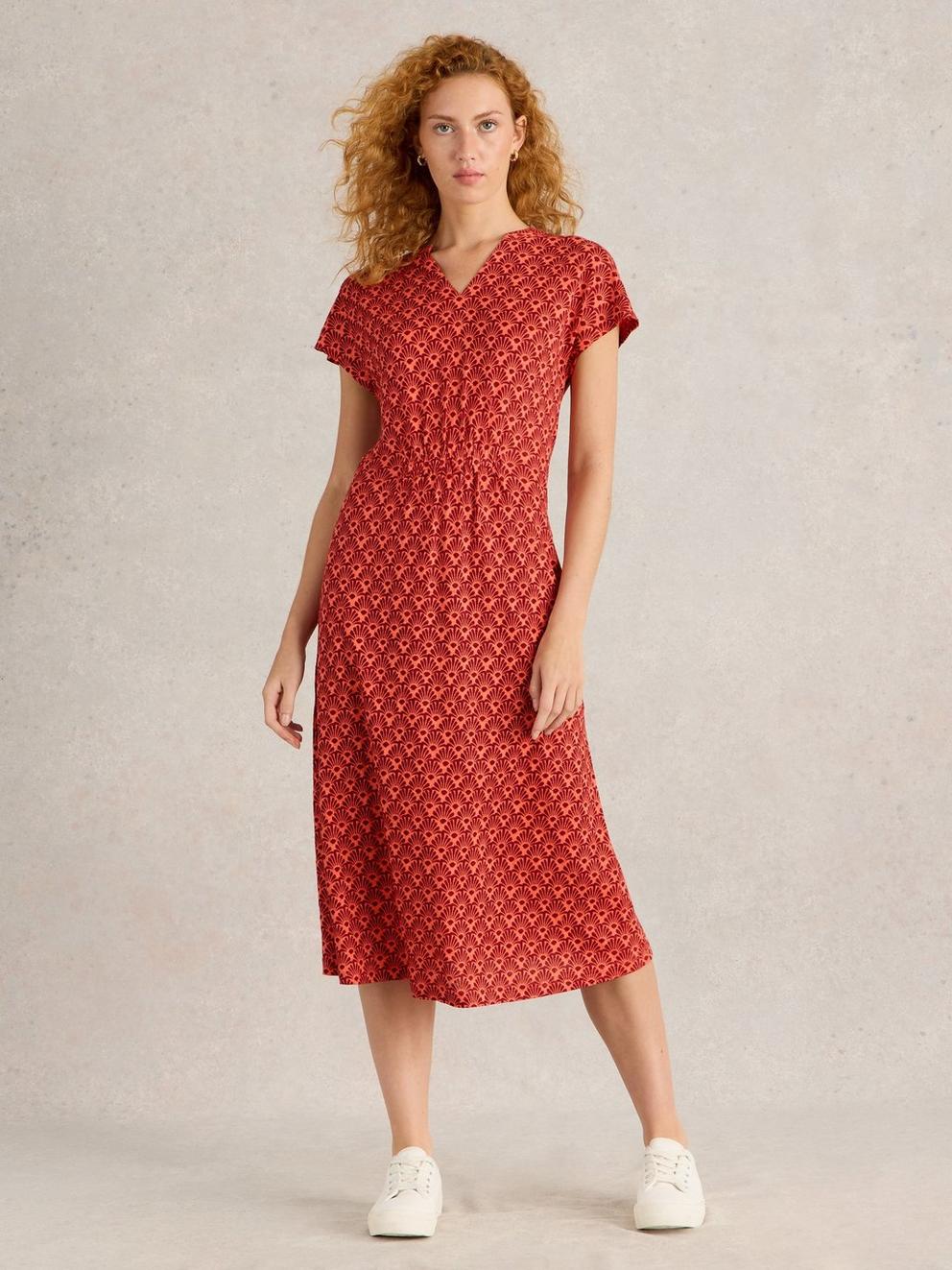 Ellie Linen Jersey Dress