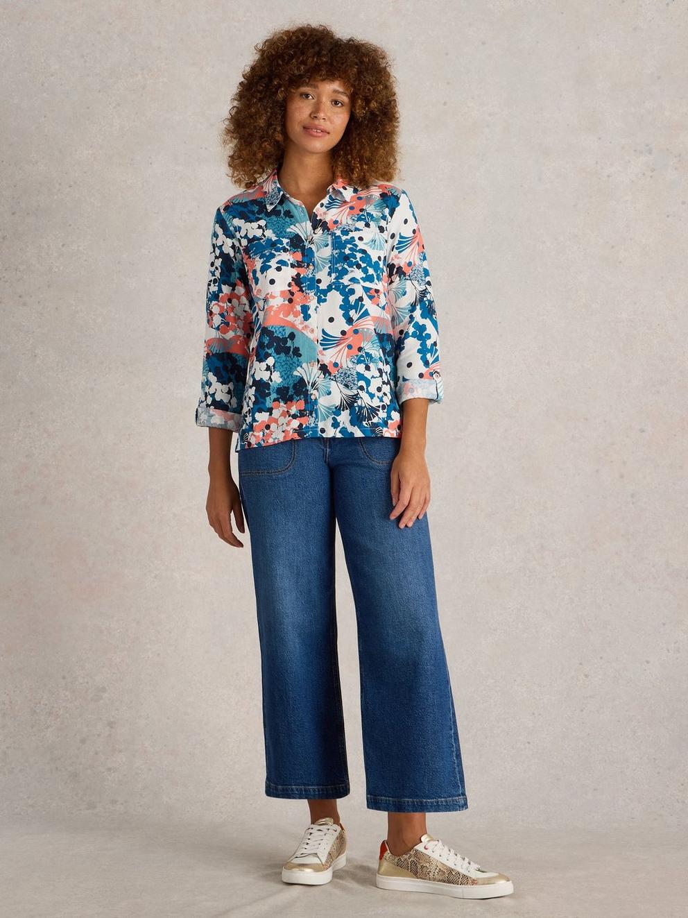 Sophie Organic Cotton Long Sleeve Shirt