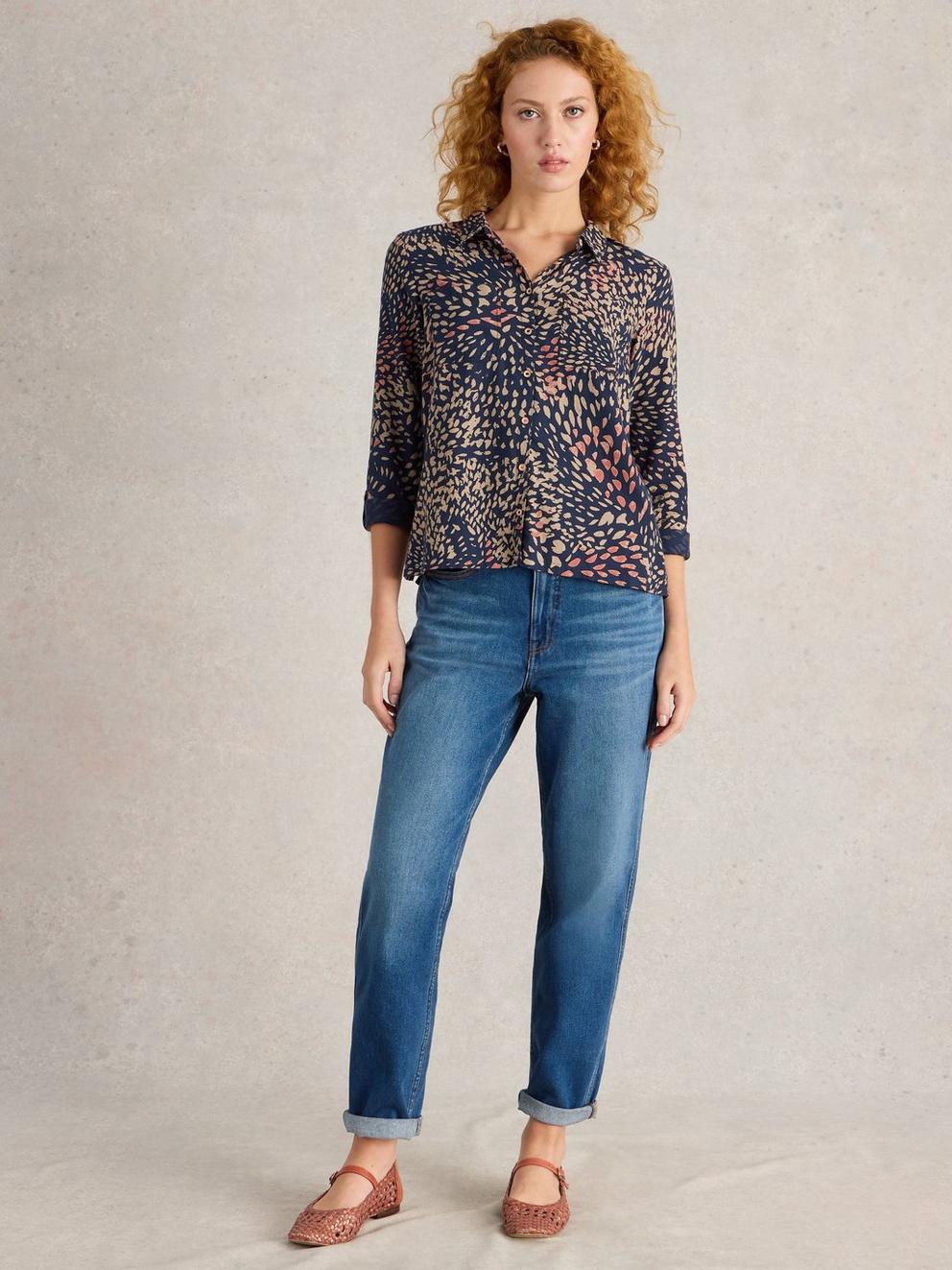 Sophie Organic Cotton Long Sleeve Shirt