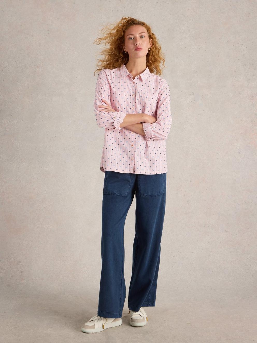 Sophie Organic Cotton Long Sleeve Shirt