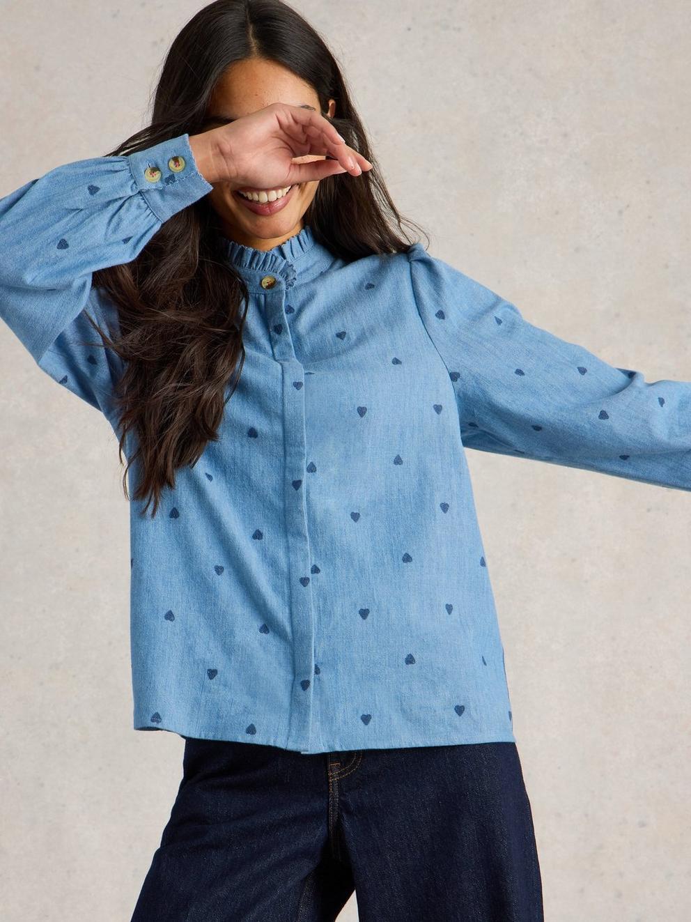 Pauline Embroidered Top