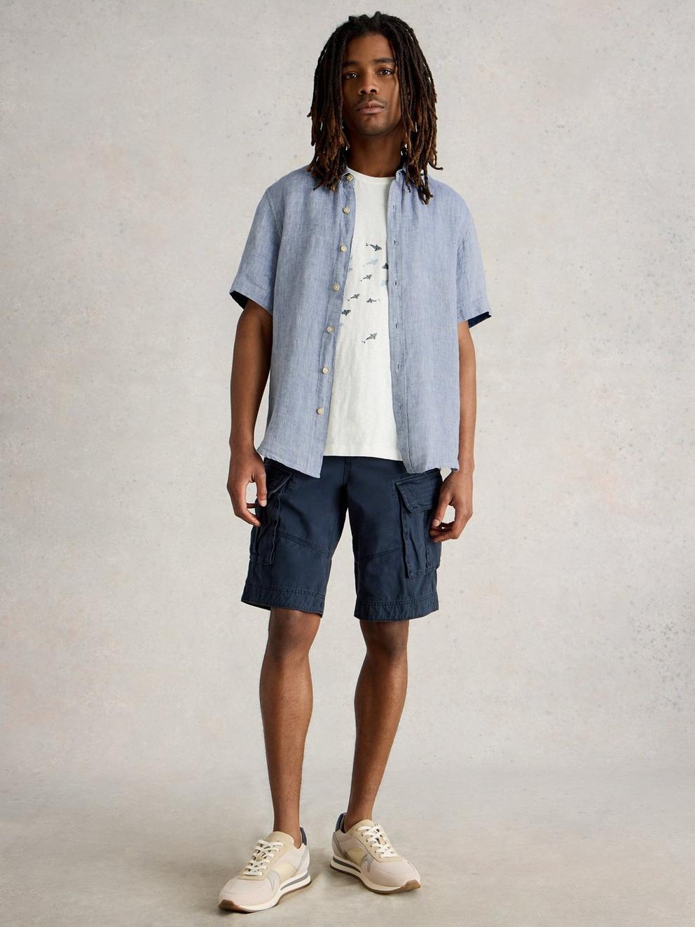 Keswick Short Sleeve Linen Shirt