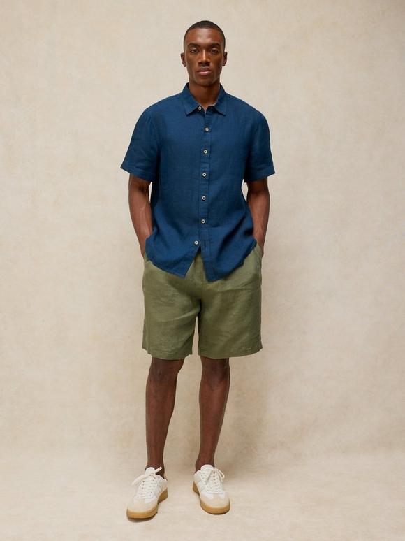 Keswick Short Sleeve Linen Shirt