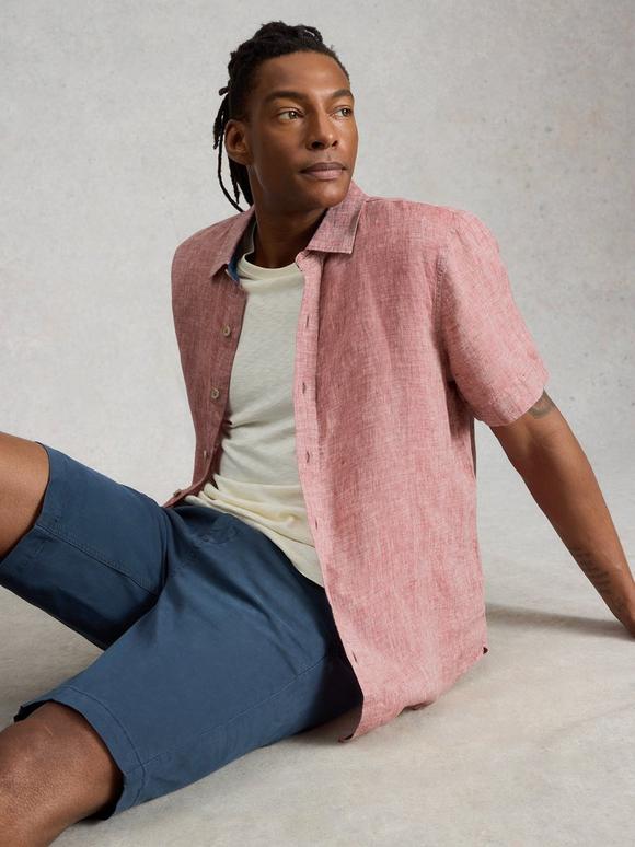 Keswick Short Sleeve Linen Shirt