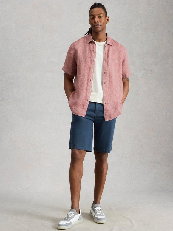 Keswick Short Sleeve Linen Shirt