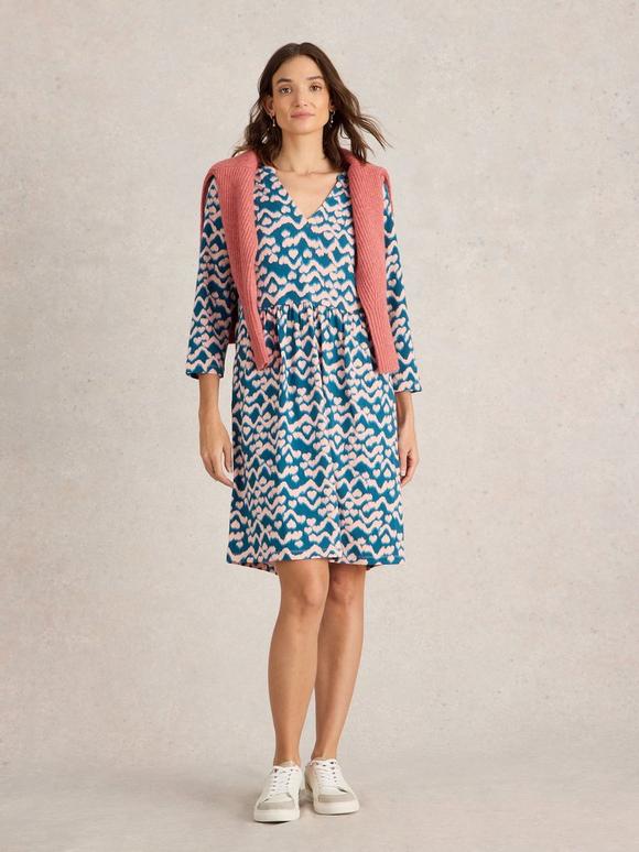 Thea Jersey Knee Length Dress